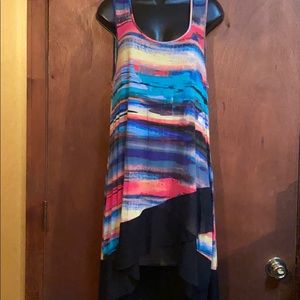 Sz L multi color Cupio top